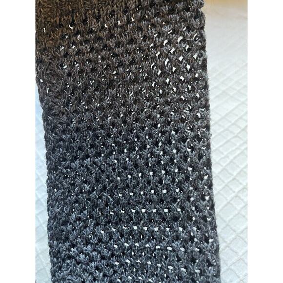 Paper Crane Anthropologie Women's Med Sweater Long Sleeve Open Knit Crochet Look - Picture 7 of 8